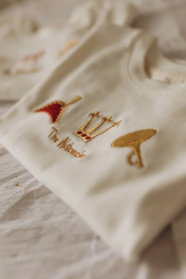 Nutcracker children’s clothes with illustrations by aduk.art