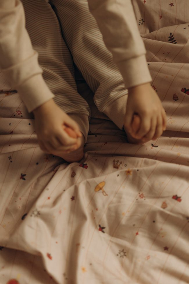 Nutcracker bed linen photo shoot