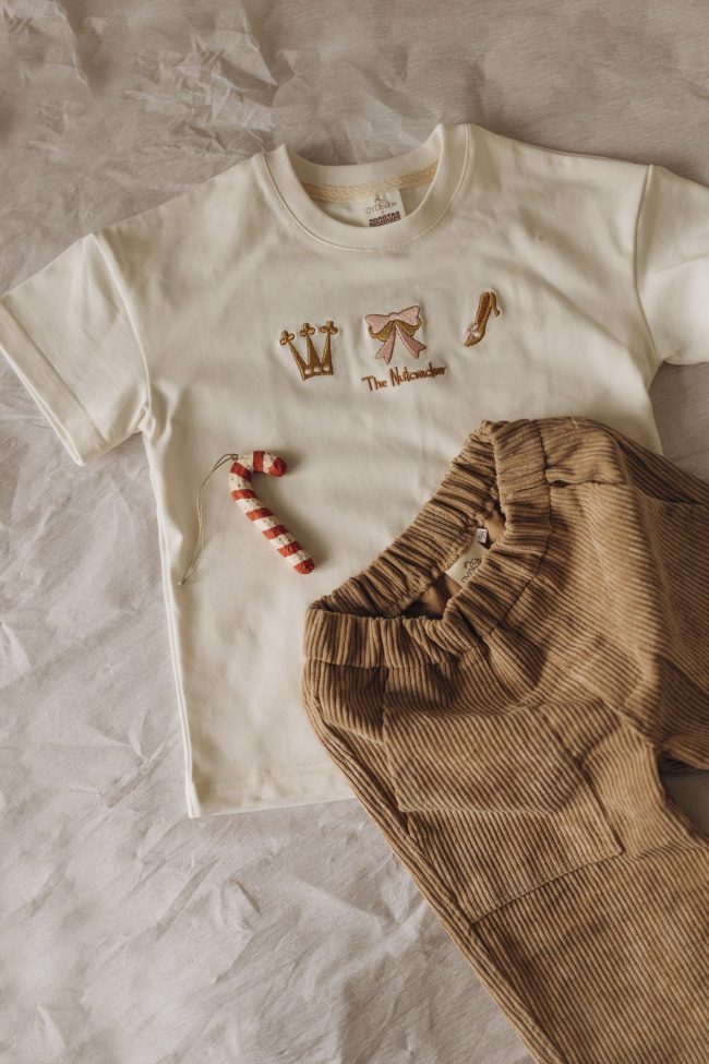 Nutracker Clothes photo shoot with @aduk.art illustrations