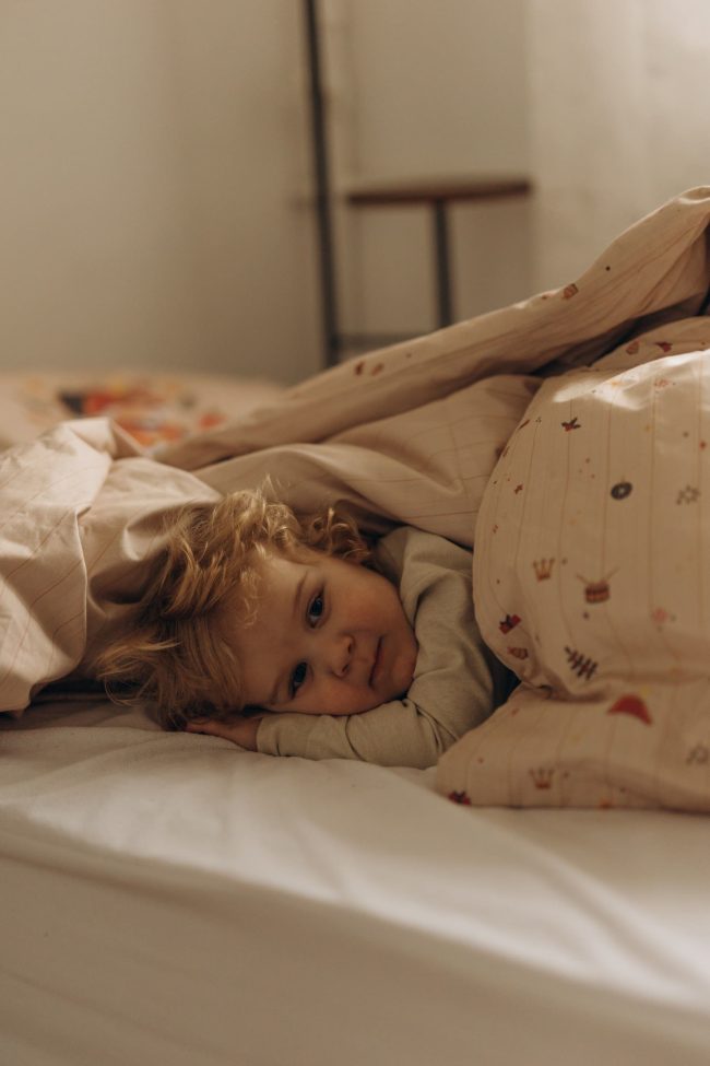 Children bed linen with illustrations by @aduk.art