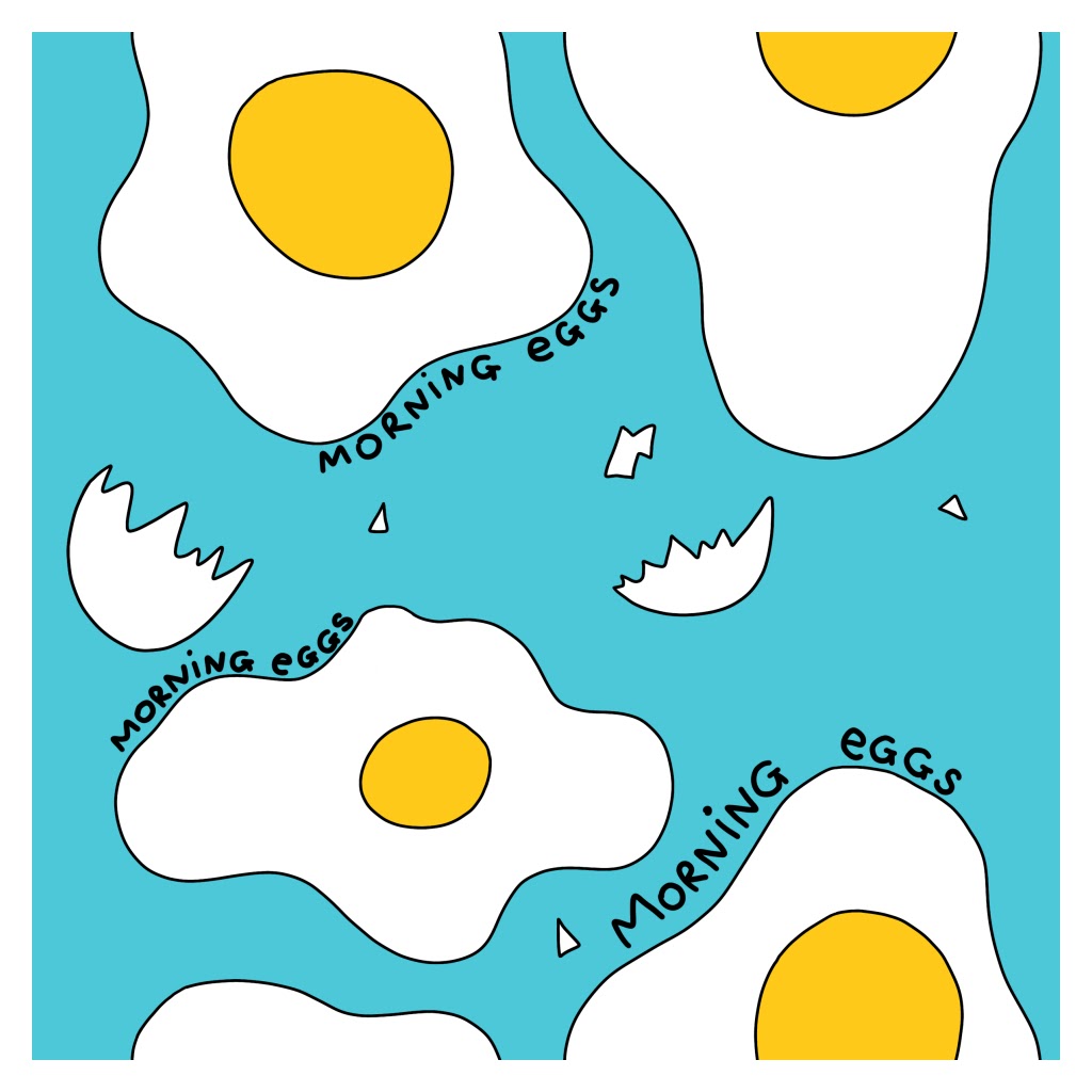 Fried egg pattern