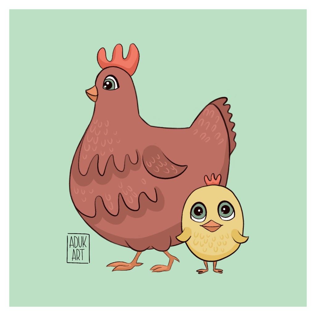 Hen and chick