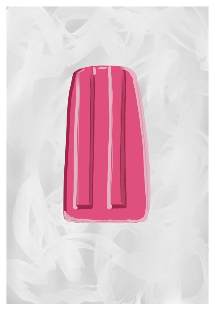 Pink popsicle